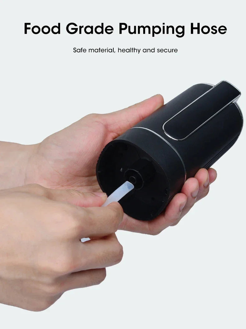 Electric Water Pump Bucket Water Suction Device Water Intake Device Household Office USB Outdoor Convenient Water Dispenser