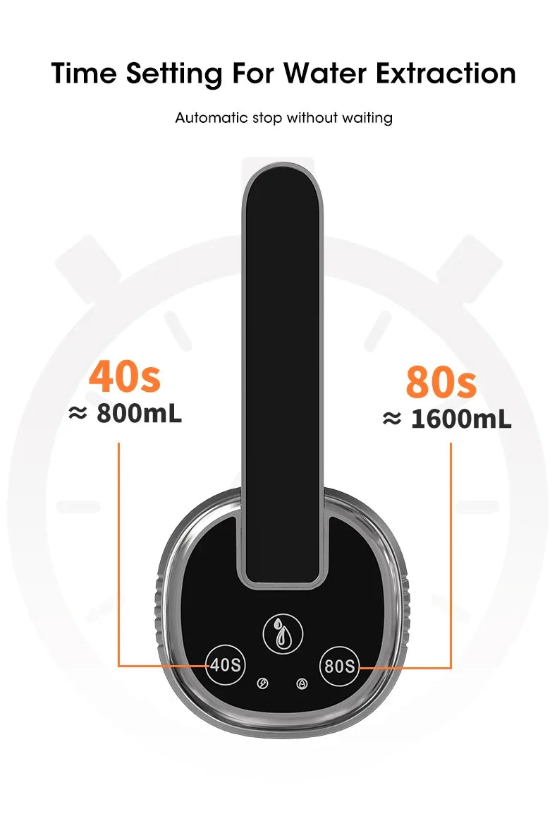 Electric Water Pump Bucket Water Suction Device Water Intake Device Household Office USB Outdoor Convenient Water Dispenser