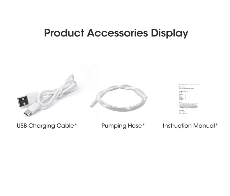 Electric Water Pump Bucket Water Suction Device Water Intake Device Household Office USB Outdoor Convenient Water Dispenser