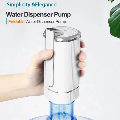 Electric Water Pump Bucket Water Suction Device Water Intake Device Household Office USB Outdoor Convenient Water Dispenser