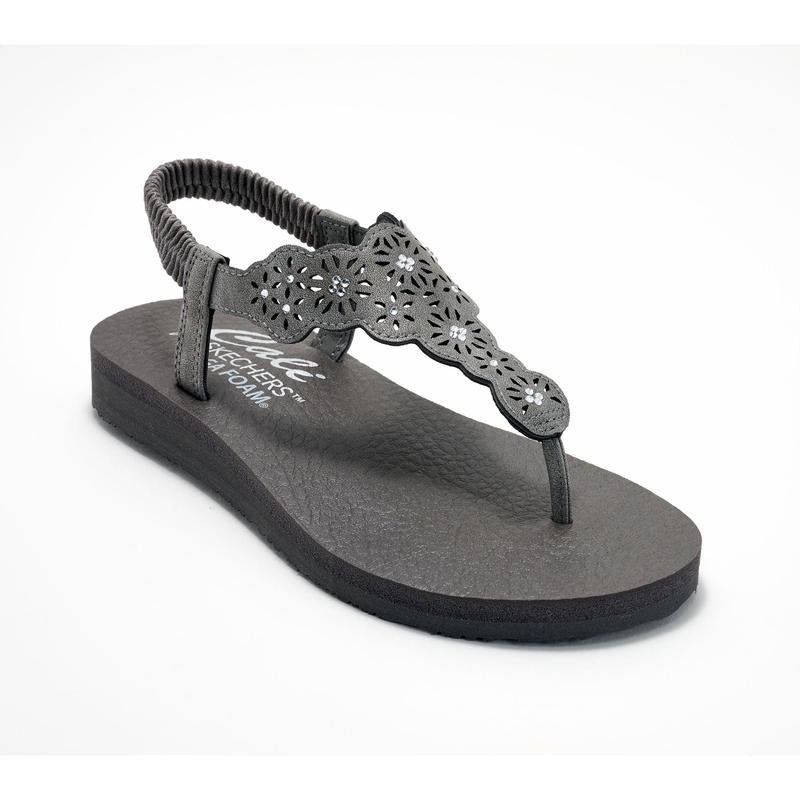 Skechers Cali Meditation Vegan Slingback Thong Sandals - Bliss Bay